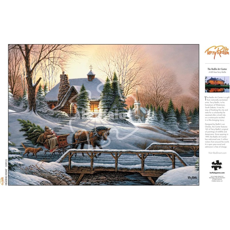 Buffalo Games – Terry Redlin - Heading Home - 1000