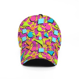 Vintage 80s 90s Baseball Cap Sun Hat Snapback Hats Adjustable Trucker Hat for Men Women