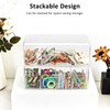 JessLab Hair Accessories Organizer for Girls, Acrylic Hair Bow Tie