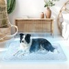 Cooling Mat for Dogs, Q-Max>0.5 Thin Breathable Dog Cooling Mat