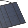 Solar Panel Fan Reduce Temperature Humidity IPX7 Waterproof Solar Powered