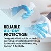 Disposable Nitrile Gloves, Medium, Work Gloves, Cleaning, Kitchen, Industrial, Blue,