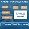 Boat Trailer Bunk Carpet - 13ft x 11in Outdoor Polyester
