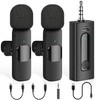 4 in 1 Professional Wireless Lavalier Microphone - 2 Pack