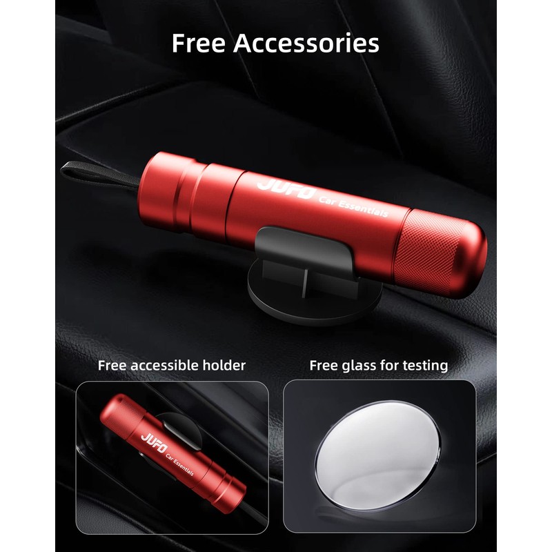JUFO Car Escape Tool with Seat Belt Cutter Quick Emergency