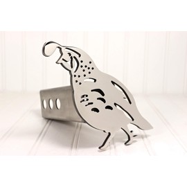 Custom Hitch Covers 12828-Stainless Steel Quail Hitch Cover, 2"