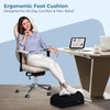 Foot Rest Under Desk Cushion - Adjustable Height 15 cm