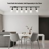 VANoopee H Type Track Lighting Heads E26 Track Light Ceiling