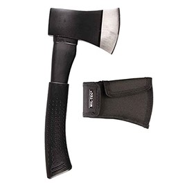 Mil-Tec Unisex - Adult Full Steel Axe 15506002 Full Steel Axe, Black, One Size