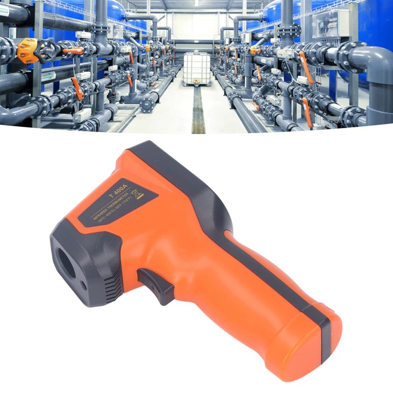 Kitchen Infrared Thermometer, Digital Display Handheld Temperature Measuring Gun for
