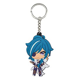 NINJAMO Genshin Impact Inspired Keychain Kaeya Edition Pendant Hanging Ornament Backpack Luggage Tag Anime Collectible