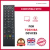 Replacement Remote Control For Toshiba 40L2433D 40L2433DB 40L2433DG