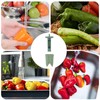 2pcs Pepper Corer Tool, 4.45x2.2x2.2in Pepper Deseeder Bell Pepper Core