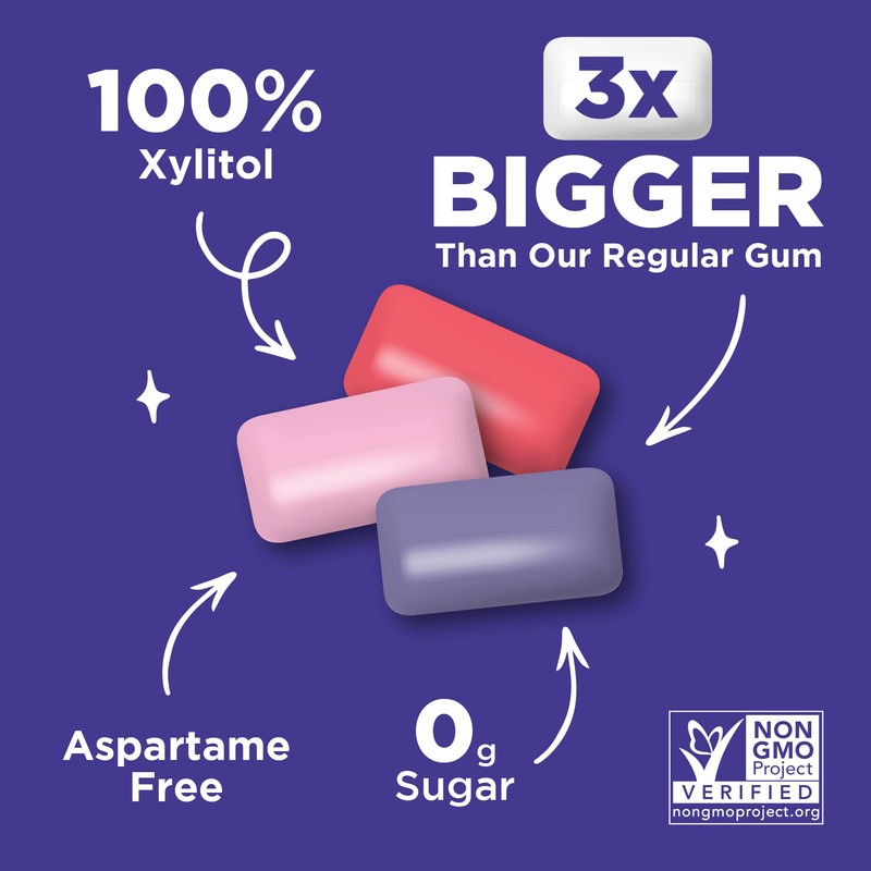 PUR Jumbo Gum | Aspartame Free Chewing Gum | 100%