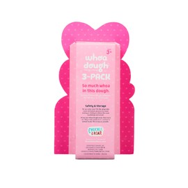 Chuckle & Roar Whoa Dough Air Dry Clay Valentine Heart 3 Pack