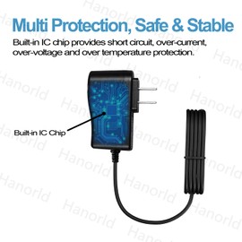 AC Power Supply Replacement for Yamaha PSR E473 E373 E273 E383 E353 E363 PSR-E223 PSR-E243 PSR-E253 PSR-E263 PSR-E313 PSR-E323 PSR-E333 PSR-E343 Keyboard Power AC Charger Adapter