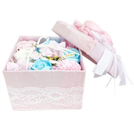 Luana Q-FLA Soap Flower Box Hand Wash Stone "Angel Luana Rose" M Romantic Pink 1pcs