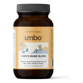 Lion's Mane + Maca + Ginseng | 4 Adaptogenos | 120 Capsulas