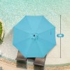 Simple Deluxe 9FT Outdoor Patio Umbrella 8 Ribs Table Umbrellas