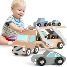 Car Toy, Wooden Toys, Working Car, 1, 2, 3, 4, 5 Years Old, Educational Toy, Boys and Girls, 1st Birthday, Present Ranking