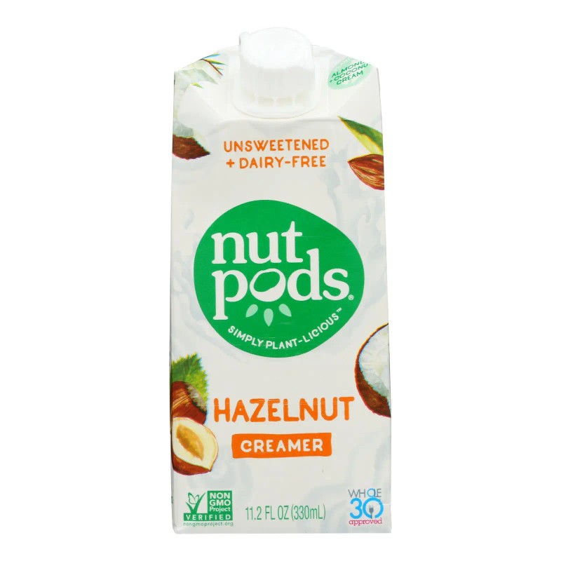 UD_Nutpods Hazelnut Unsweetened Non-Dairy Creamer 12-Pack of 11.2 Fl Oz