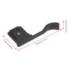 Tangxi Camera Metal Thumb Up Grip for NEX6/A6000/A6300/A6500/RX1/RX1R Black Hand