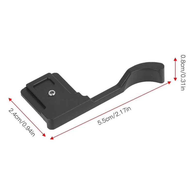 Tangxi Camera Metal Thumb Up Grip for NEX6/A6000/A6300/A6500/RX1/RX1R Black Hand
