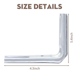 3801F656-51 Anti Tip Bracket for Stove Range Oven WP3801F656-51 Floor or Wall Mount Anti Tip Bracket Compatible for Kenmore Maytag Whirlpool AP6008803 12400045 PS11741944 65651