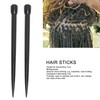 2pcs Dreadlock Interlocking Tool DIY Ergonomic Handle Lightweight Hair Sticks