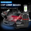 AQJ 9005 9006 LED Headlights*4 Kit Combo Bulbs 8000K Blue