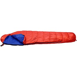 PuroMonte MF300 Outdoor Camping Sleeping Bag, MF Compact Sleeping Bag, 10.6 oz (300 g), Red x Blue, Length 82.7 x Shoulder Width 31.5 x Foot Width 19.7 inches (210 x 80 x 50 cm)