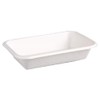 Fiesta Green DW347 Compostable Bagasse Food Trays 16oz (Pack of