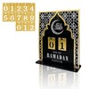 Ramadan Advent Calendar 30 Days Eid Mubarak DIY Countdown Calendar