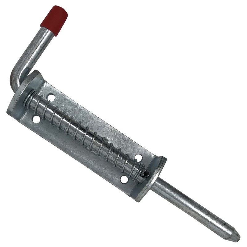 YARDMAN 220mm Spring Loaded Bolt – 1-PCE Bright Zinc Plated