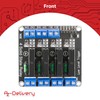 AZDelivery 3 x 4 Channel Relay Module 5V DC Solid