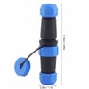 SP21 IP68 4Pin Waterproof Plastic Aviation Plug Socket Cable in