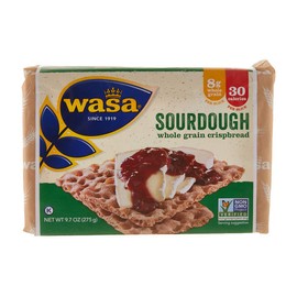 Wasa Sourdough Whole Grain Crispbread, 9.7 Ounce