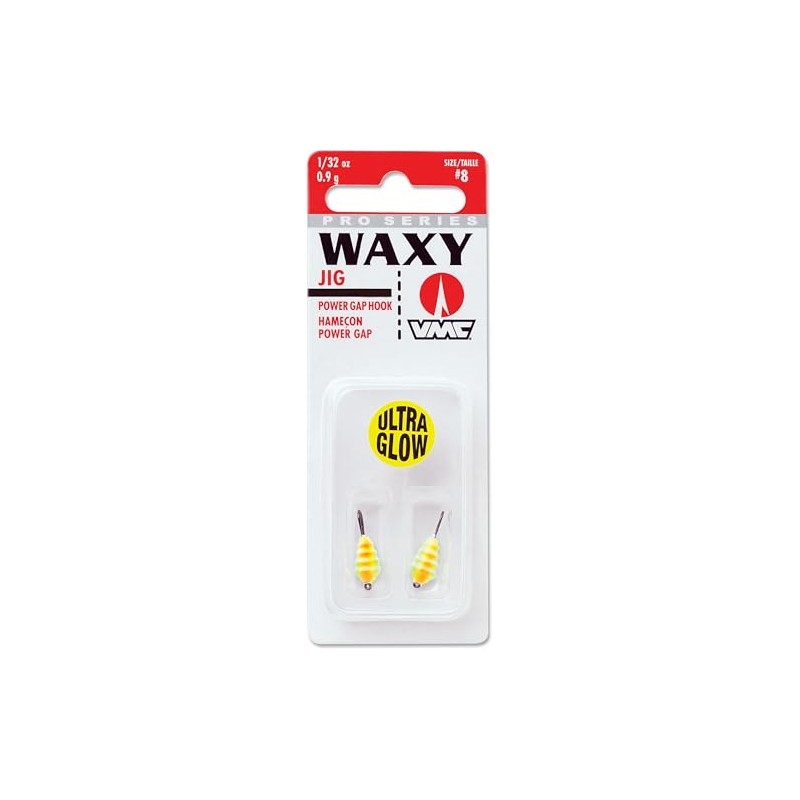 Waxy Jig 1/16 oz Glow Chartreuse