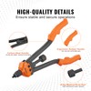 VEVOR 16" Rivet Nut Tool, Labor-Saving Rivnut Tool Kit with