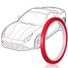 TEHAUX Vinyl Automotive Masking Tape - 6mmx33m Red Pinstripe Tape