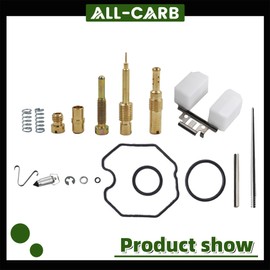Carburetor Carb Repair Kit Replacement for Honda ATC185 ATC185S ATC200 Big Red 200 ATC200E Big Red 200 ATC200ES