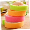 IWOWHERO 4pcs Kids Bath Sponges Fruit-Shaped Bath Tools for Baby