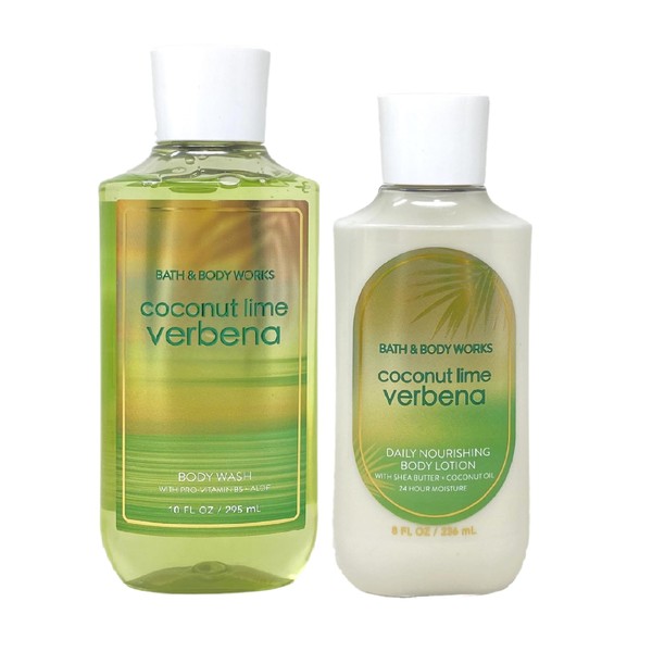 Bath and Body Work Coconut Lime Verbena Body Wash and