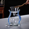 RORA Lazy Kungfu Glass Tea Set Semi Automatic Drip Rotating