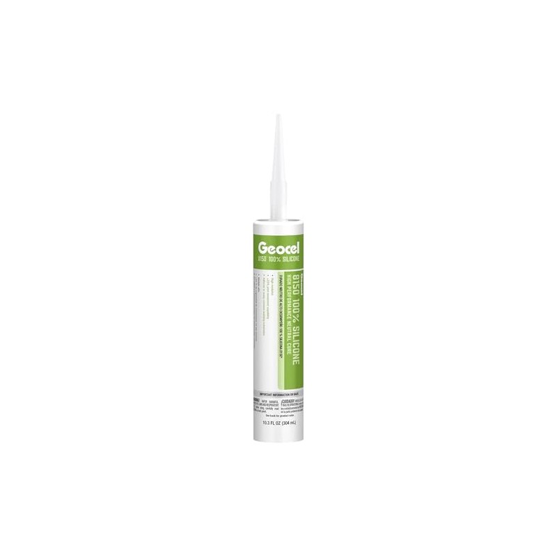 Geocel 68113 8150 Construction High Performance Silicone, 10.3 fl oz