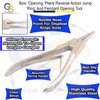 BOW 'OPENING' PLIERS REVERSE ACTION JUMP 'RING' AND PENDANT OPENING
