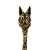TUTURA LUTSS German Shepherd Wall Hook – Solid Brass Dog