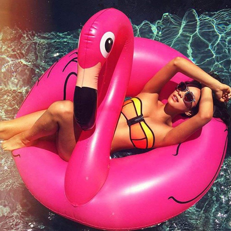 GY66 Red Bird Float, Flamingo Float, Pool Float, Sea Float