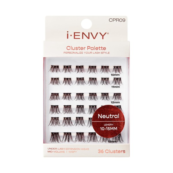 i-ENVY Cluster Palette Lash Refill, DIY Lash Makeup, Clusters False