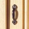 The Dolls House Emporium Black Tudor-Style Door Handles, 2 pcs